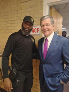 Axios Security Officer and Senate Candidate Roy Cooper