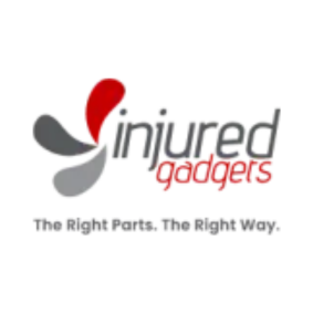 Injured Gadgets logo with the tagline “The Right Parts. The Right Way.”