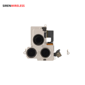 Rear camera assembly with multiple camera lenses for an iPhone