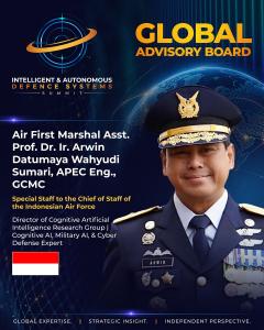 Air First Marshal Asst. Prof. Dr. Ir. Arwin Datumaya Wahyudi Sumari