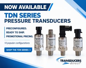 New In Stock TDN Preconfigured Pressure Transducers
