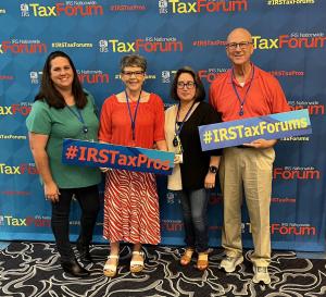 McMullen Tax Service team members at the IRS Nationwide Tax Forum