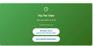 Subscription or Pay-Per-View Paywall - sample