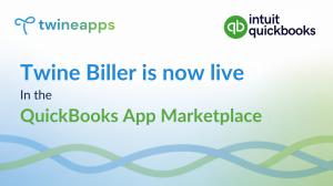 Twine Biller is now available on the QuickBooks App Marketplace