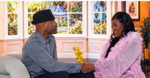 "My Little House" on stage Keomah King portrayed Fredrick and Shavonne Martin as Melisa