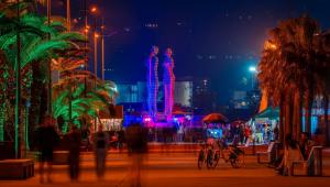 Batumi at night