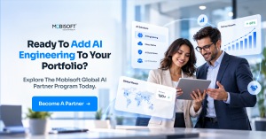 Call to action inviting technology firms to join Mobisoft’s program