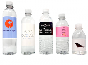 custom-labeled bottled -water