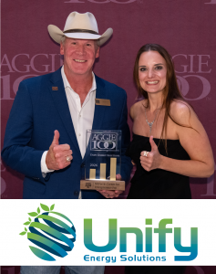 Todd Searcy, CEO, at the Aggie 100™ Ceremony