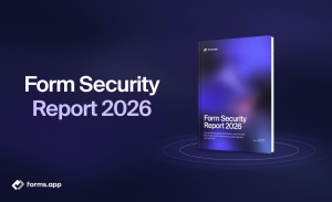 An image with "Form Security Report 2026" text and a 3D book image on its side