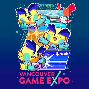 VGX mascot Dash poses with excitement | Artist @MikotoAzure