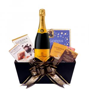 Veuve Clicquot Champagne with Gourmet Basket at DC Wine & Spirits