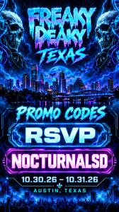 Freaky deaky promo code 2026 discount code austin