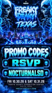 freaky deaky festival promo code texas austin