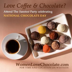 Love to Party for Good and Meet Women Like You Come to The Celebration Made Just For You www.WomenLoveChocolate.com