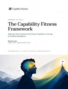 The Capability Fitness Framework (CH-F-001)