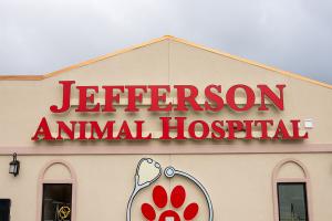 Exterior of Jefferson Animal Hospital