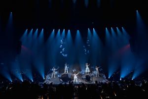 Live music fills KZ Shanghai as performers take the stage and audiences enjoy the vibrant atmosphere.