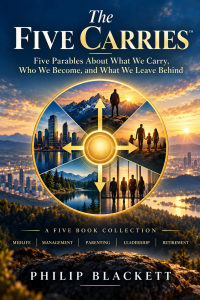 Book cover of The Five Carries book series