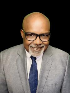 Portrait of radio host Greg Mack