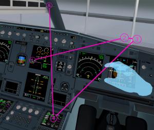 Flow lines in FlightDeckToGo®