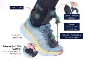 RehabStride™ AFO Brace for drop foot