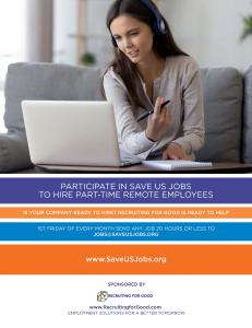 We are Using Recruiting for Good to Make a Lasting Difference