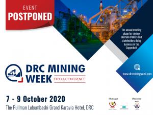 DRC Mining Week - Postponed to 7-9 October 2020