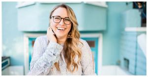 Natalie Franke, Head of Community at HoneyBook and co-founder of the Rising Tide