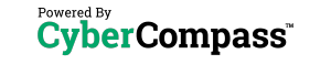 CyberCompass™ Logo in Black & Green