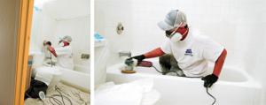 Miracle Method is not limited to countertops – bathtubs, tile walls and shower pans can alsobenefit from the quick and affordable refinishing process.