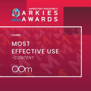 MARKies Awards - Most Effective Use - Content
