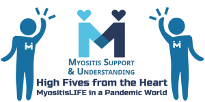 Myositis Awareness Month theme: High Fives from the Heart