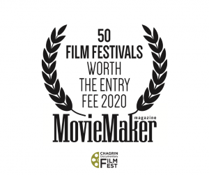 MovieMaker Magazine and Chagrin Documentary Film Festival logo