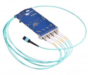 The Titan 40GbE XMC with cables