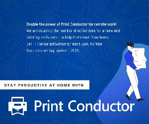 Double the Power of Print Conductor to Work Remotely