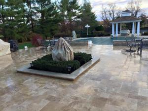 outdoor kitchen, pools, firepits, patios