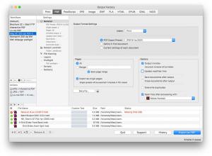 Output Factory automates printing and exporting from Adobe InDesign