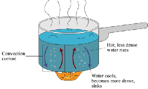 hot water heater convection science