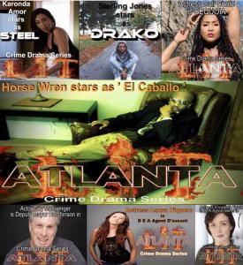 LIT ATLANTA crime drama series full cast