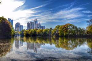 Skyline of Atlanta GA