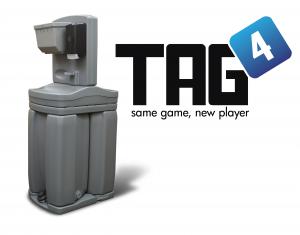 Tag 4 Free-Standing Handwash Station from Satellite Industries