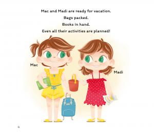 Inside look of Mac & Madi's Vacation: About Identical Twins Exciting Trip to the Shore!