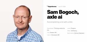 Sam Bogoch, axle ai CEO, profiled on Republic Journal