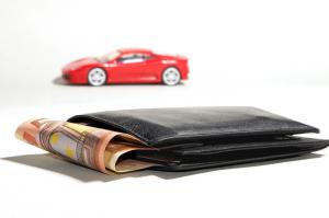 Car and wallet to release cash from your car