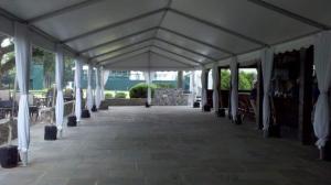 pole covers for tent rentals