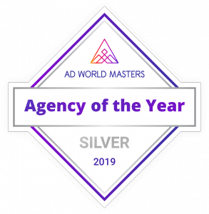 AD World Masters - Agency of the Year Silver Badge - Foundry512