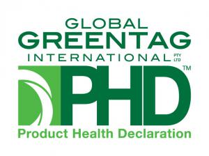 Global GreenTag Product Health Declaration™ (the Global GreenTag PHD™) LOGO