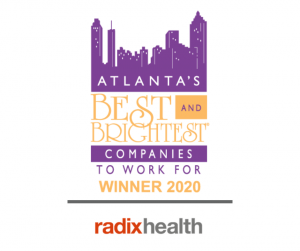 2020 Atlantas Best and Brightest - Radix Health