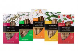 Tucker's Natural have launched a new Artisan Cracker range which is non-GMO, source of fibre, yeast free and is vegetarian. It comes in 5 flavours.